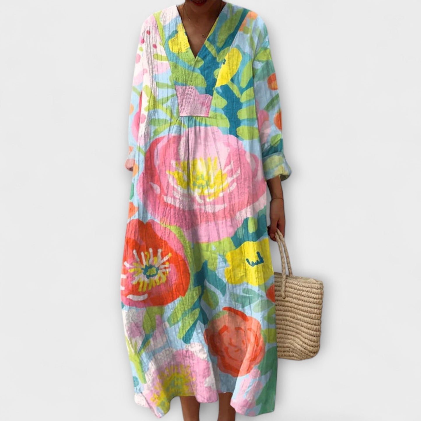 Gudrun™ – Blommande klänning