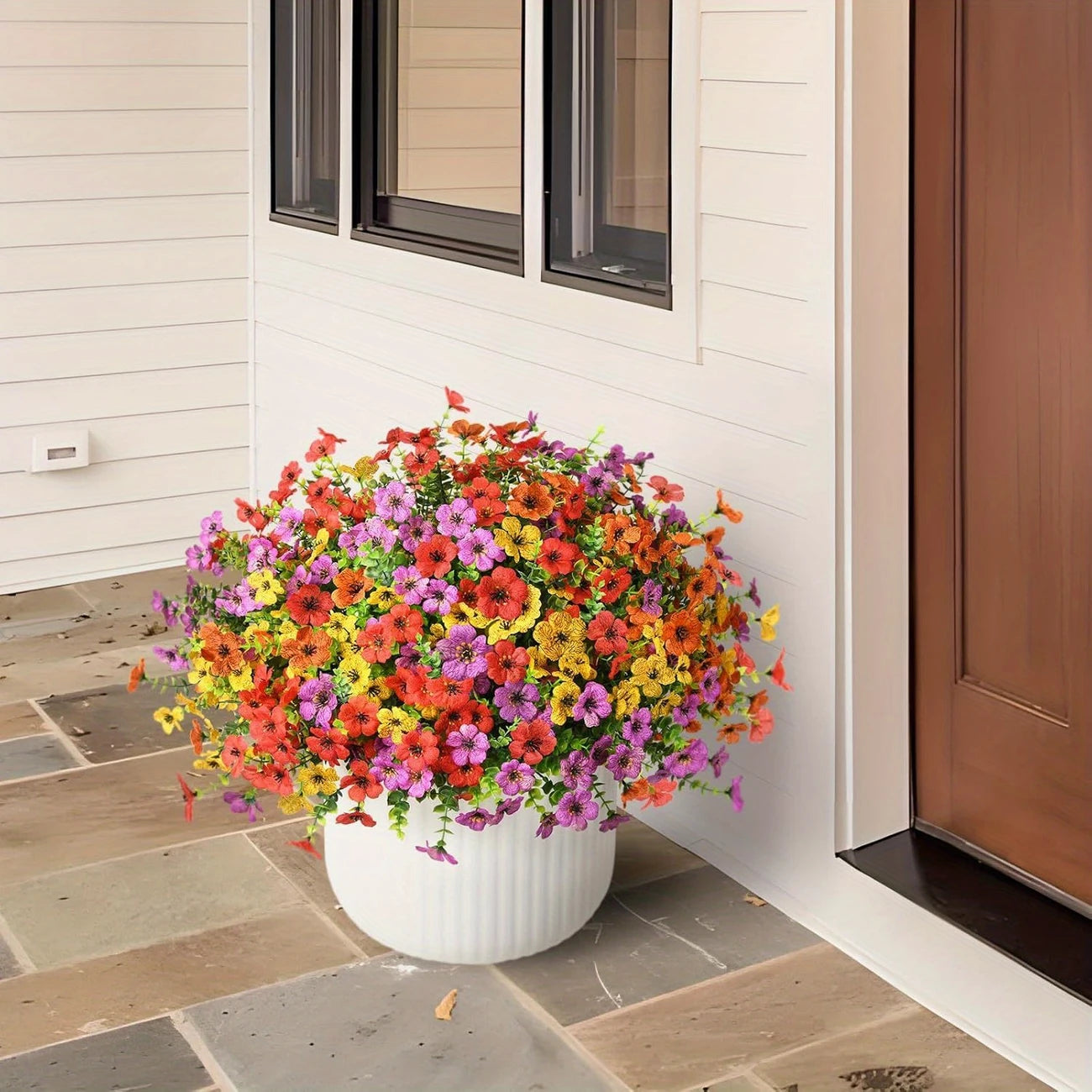 Multicolor Artificial Flowers | Stöd bröstcancer