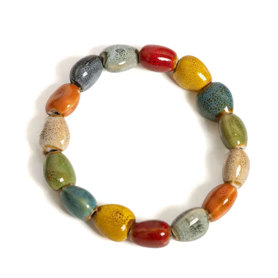 Colorful Seashell Bracelet | Stöd bröstcancer