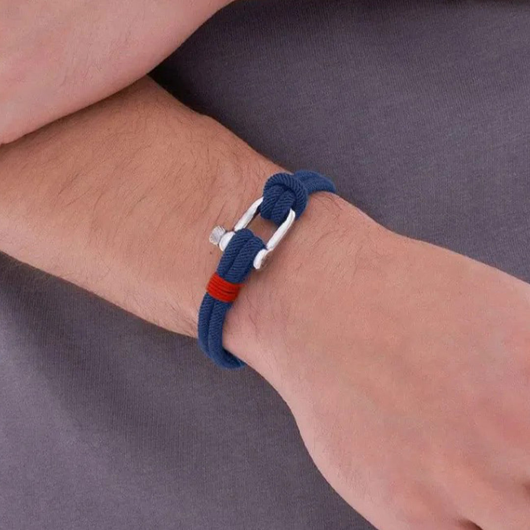 Anchor Navy Bracelet | Stöd diabetes
