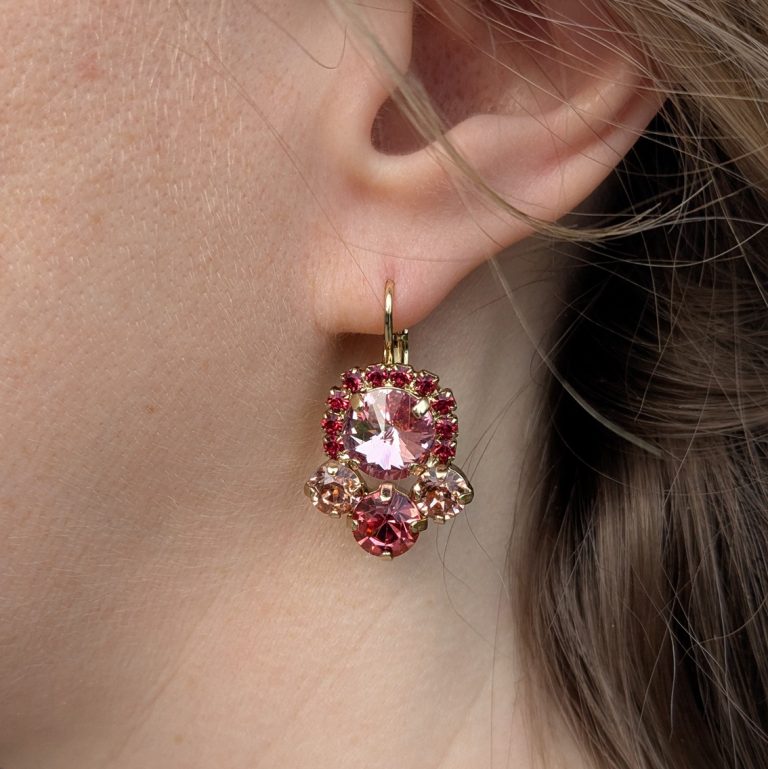 Antique Sparkle Earrings | Stöd bröstcancer