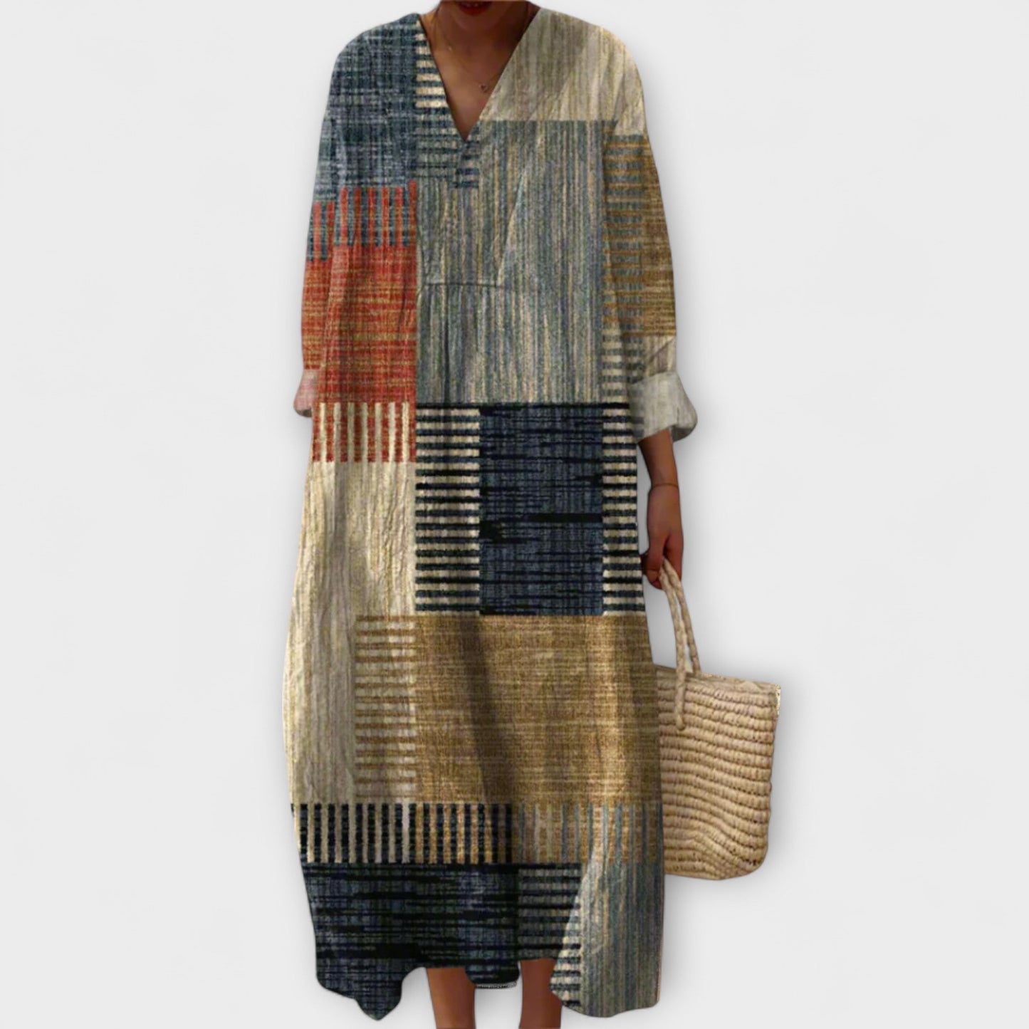 Julie™ - Patchwork-klänning