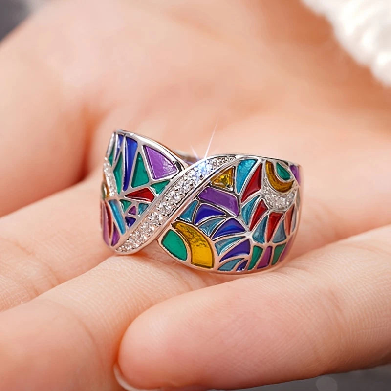 Color Collide Ring | Stödja diabetes
