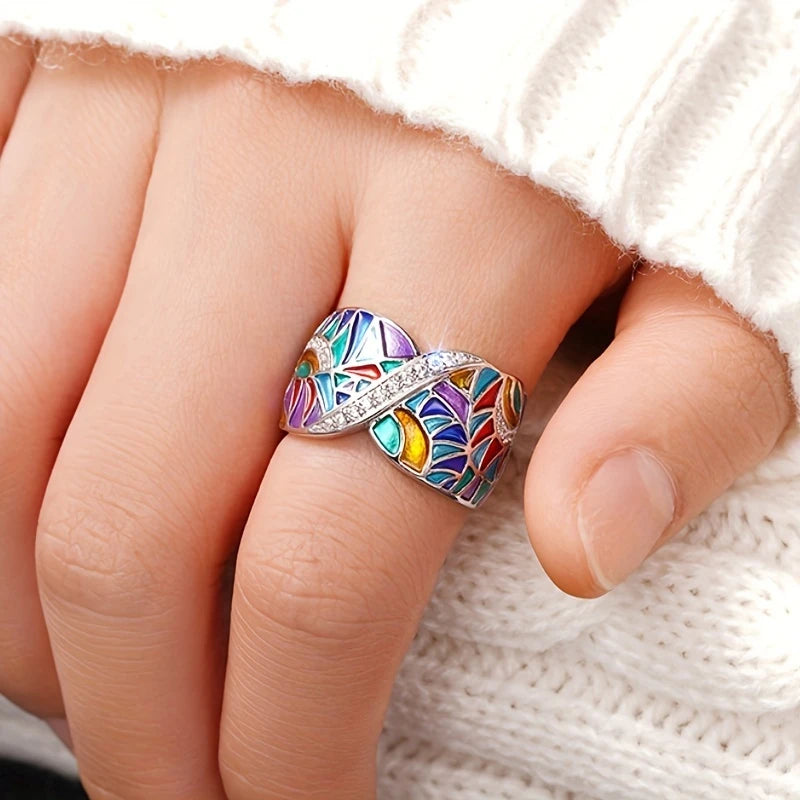 Color Collide Ring | Stödja diabetes