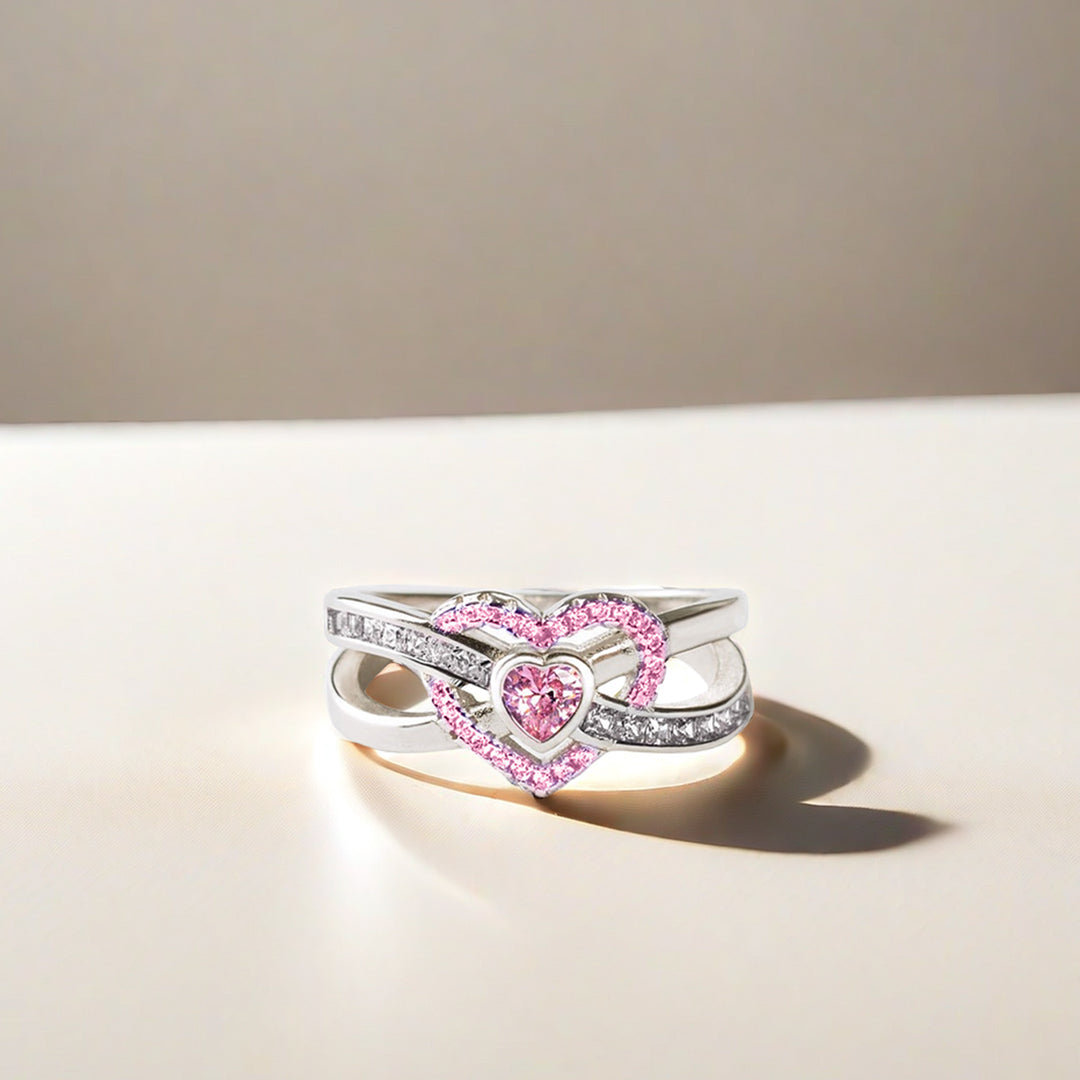 Infinite Heart Ring | Stöd Bröstcancer