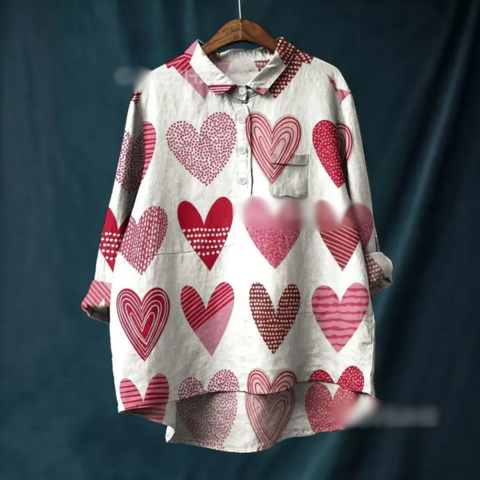 Brillianne™ - Elegans i hjärtmönster