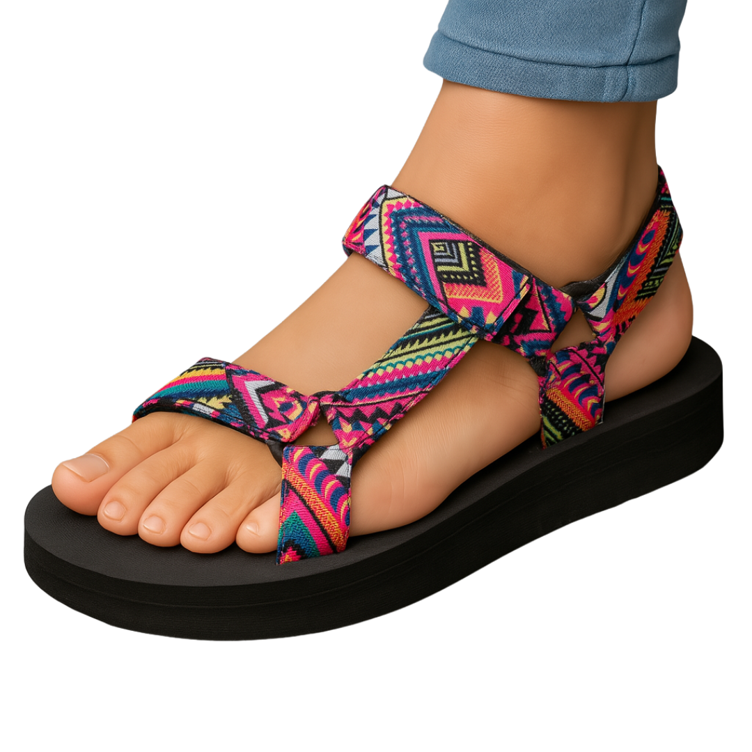 Marivyn™ - Boho-mönstrade sandaler