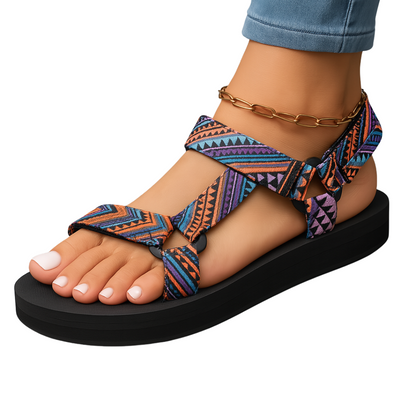 Marivyn™ - Boho-mönstrade sandaler