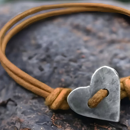Vintage Heart Bracelet | Stöd bröstcancer
