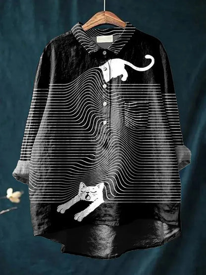 Coco - Cat Art Polo