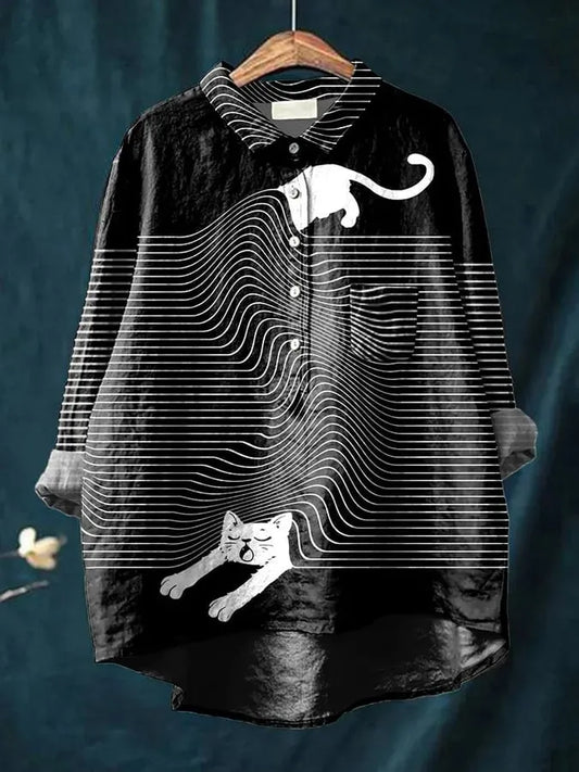 Coco - Cat Art Polo
