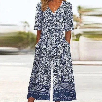 Charmessa™ - Blommig jumpsuit