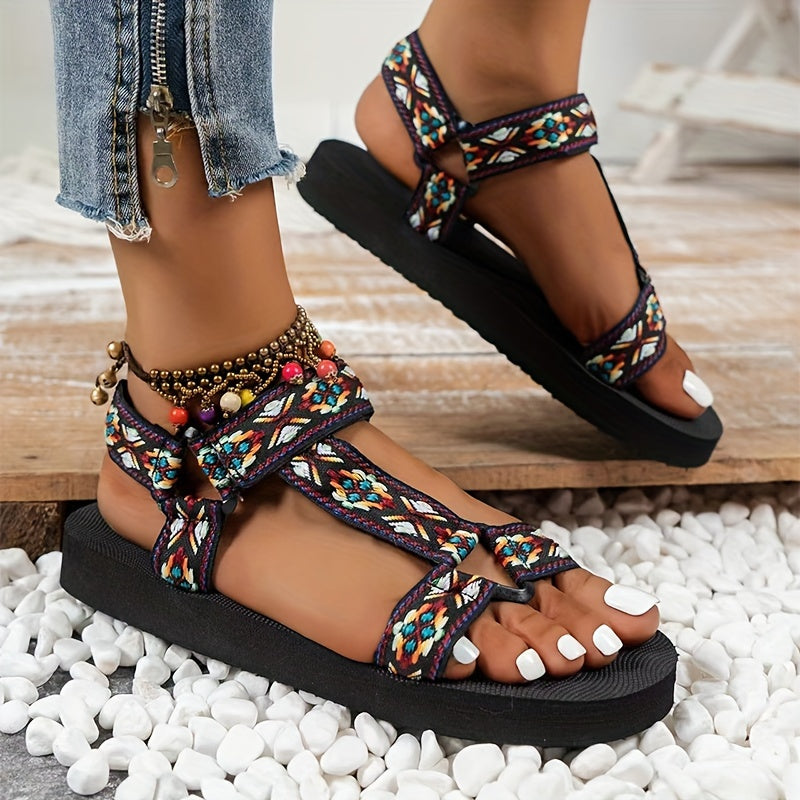 Marivyn™ - Boho-mönstrade sandaler