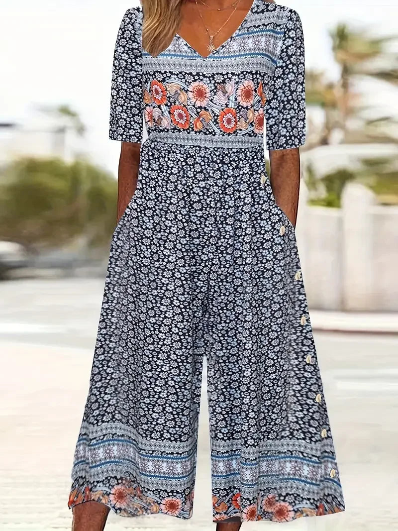 Charmessa™ - Blommig jumpsuit