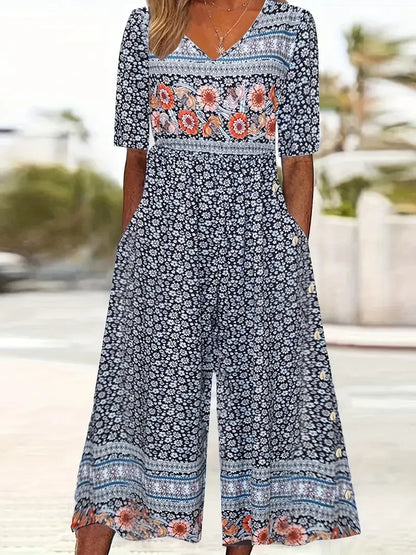 Charmessa™ - Blommig jumpsuit