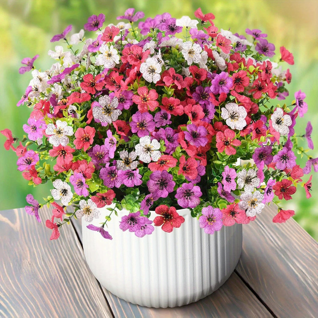 Multicolor Artificial Flowers | Stöd bröstcancer