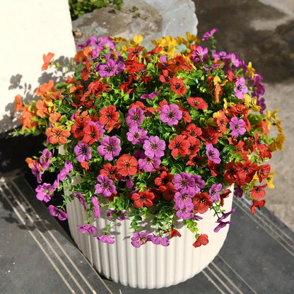 Multicolor Artificial Flowers | Stöd bröstcancer