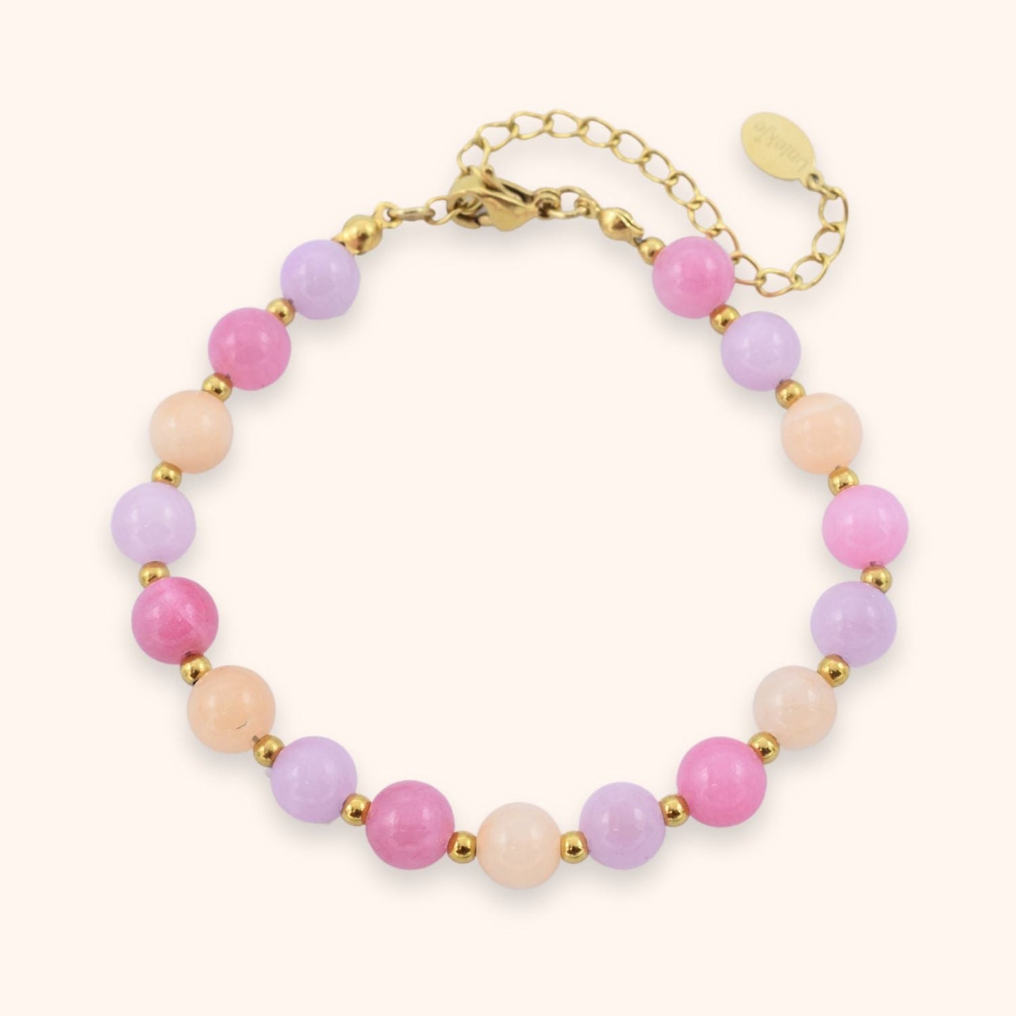 Fashionable Pastel Bracelet | Stöd bröstcancer