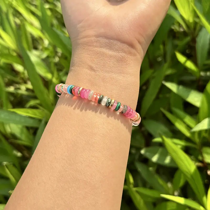 Elegant Rainbow Bracelet | Stöd bröstcancer