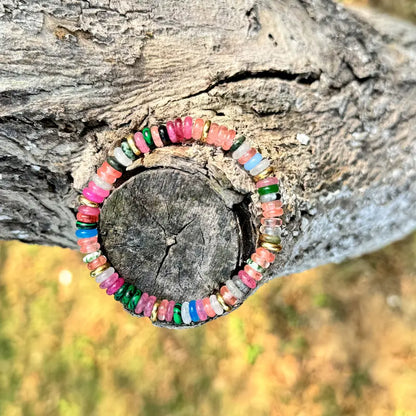 Elegant Rainbow Bracelet | Stöd bröstcancer