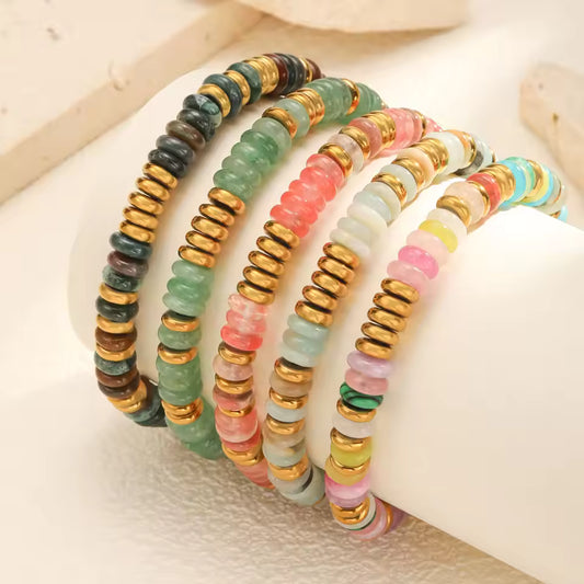 Classy Multicolored Bracelet | Stöd bröstcancer