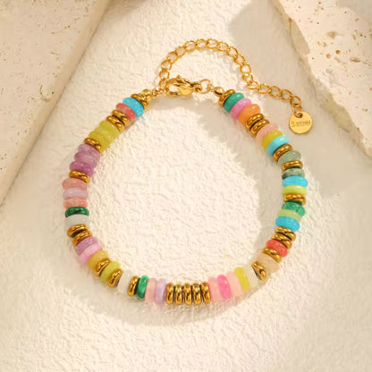 Classy Multicolored Bracelet | Stöd bröstcancer