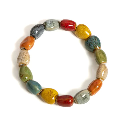 Colorful Seashell Bracelet | Stöd bröstcancer