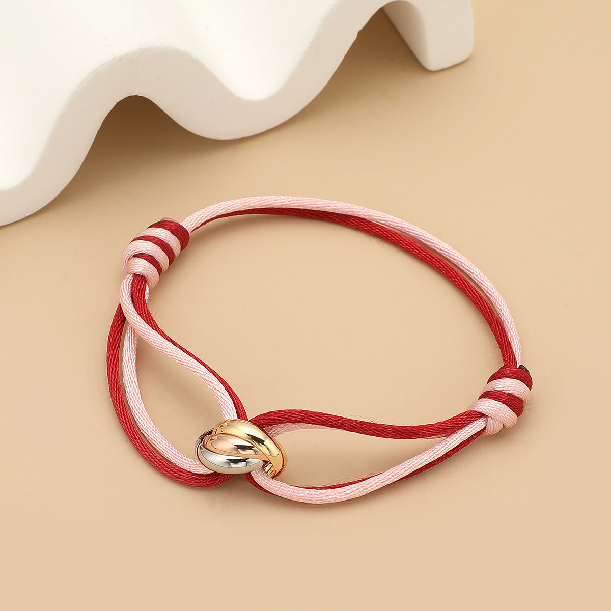 Fashionable Rope Bracelet | Stöd bröstcancer