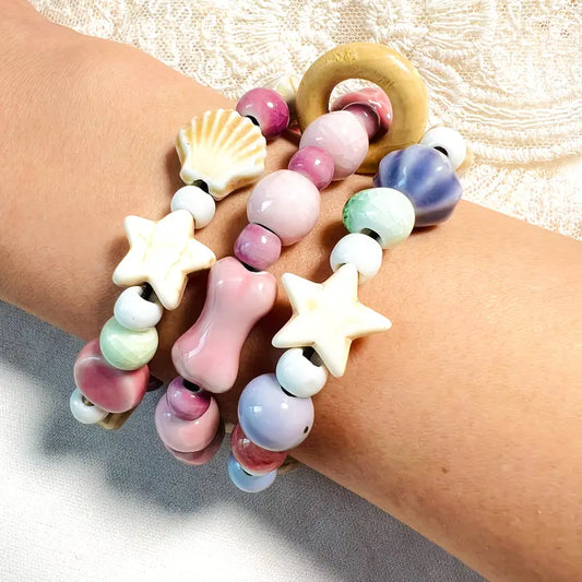 Charming Bracelet Set | Stöd bröstcancer
