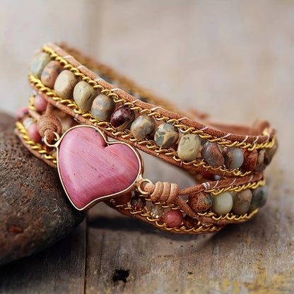 Elysian Heart Bracelet | Stöd bröstcancer