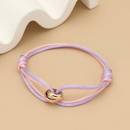 Fashionable Rope Bracelet | Stöd bröstcancer