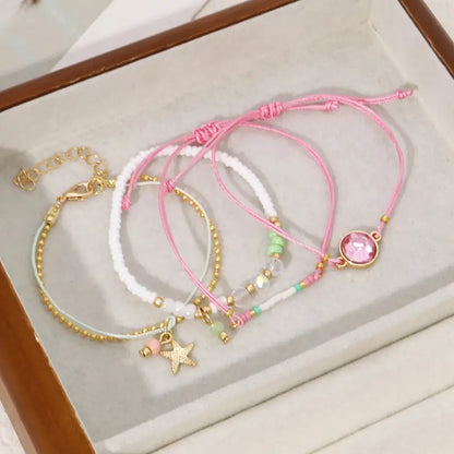 Exquisite Bracelet Set | Stöd bröstcancer