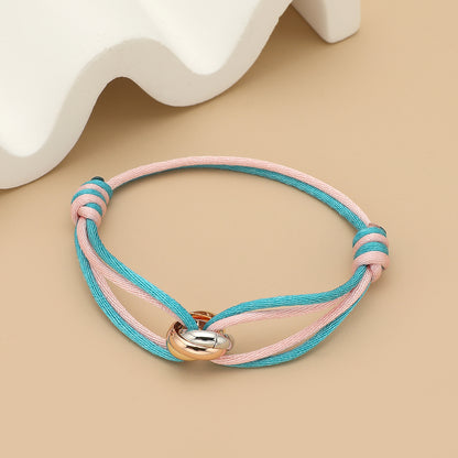 Fashionable Rope Bracelet | Stöd bröstcancer