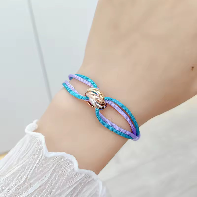 Fashionable Rope Bracelet | Stöd bröstcancer