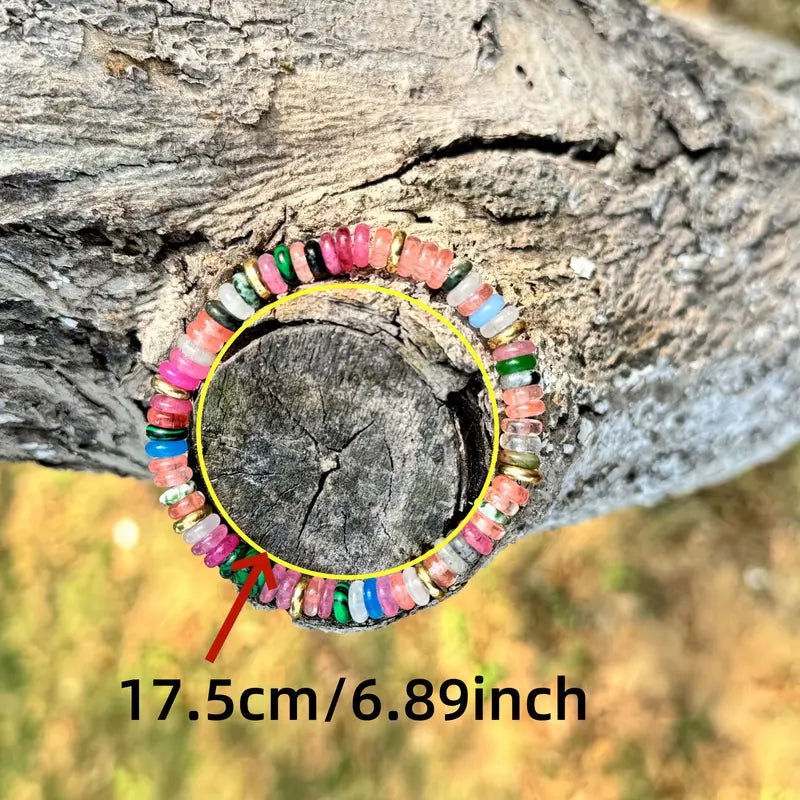 Elegant Rainbow Bracelet | Stöd bröstcancer