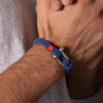 Anchor Navy Bracelet | Stöd diabetes