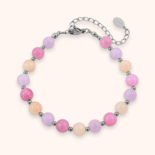 Fashionable Pastel Bracelet | Stöd bröstcancer
