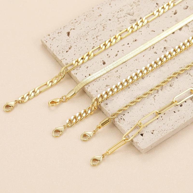 Classy Gold Bracelet Set | Stöd bröstcancer