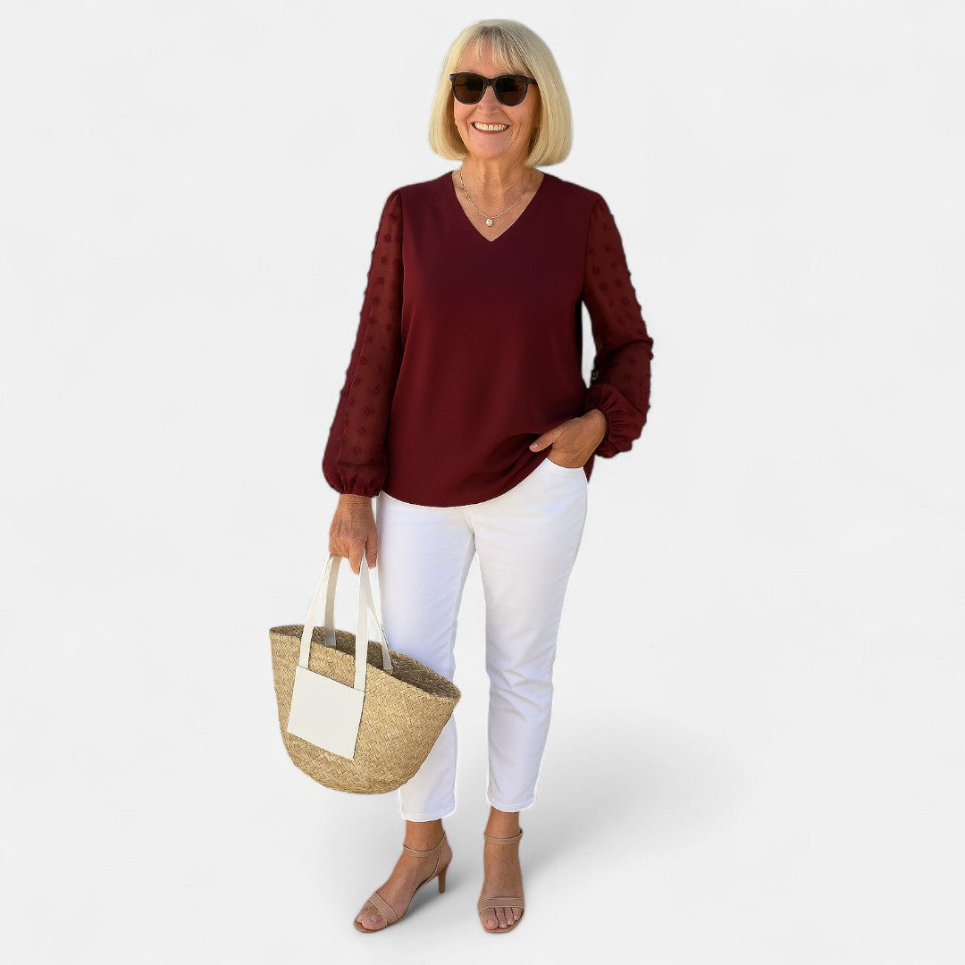 Elisabet™ – Bekväm luftig blus