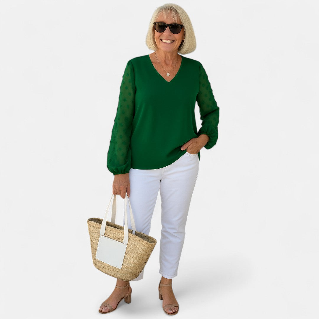 Elisabet™ – Bekväm luftig blus
