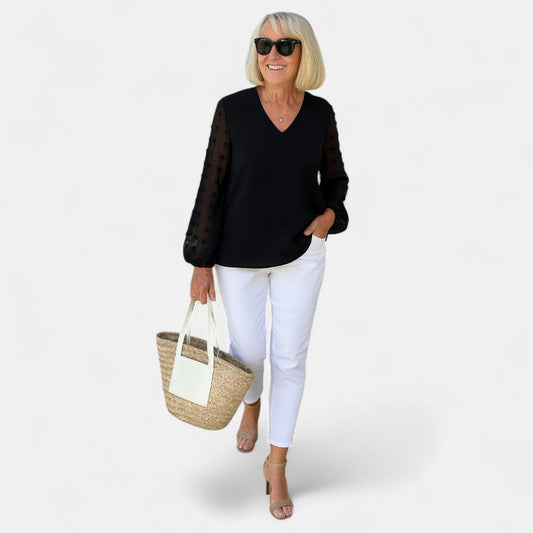 Elisabet™ – Bekväm luftig blus