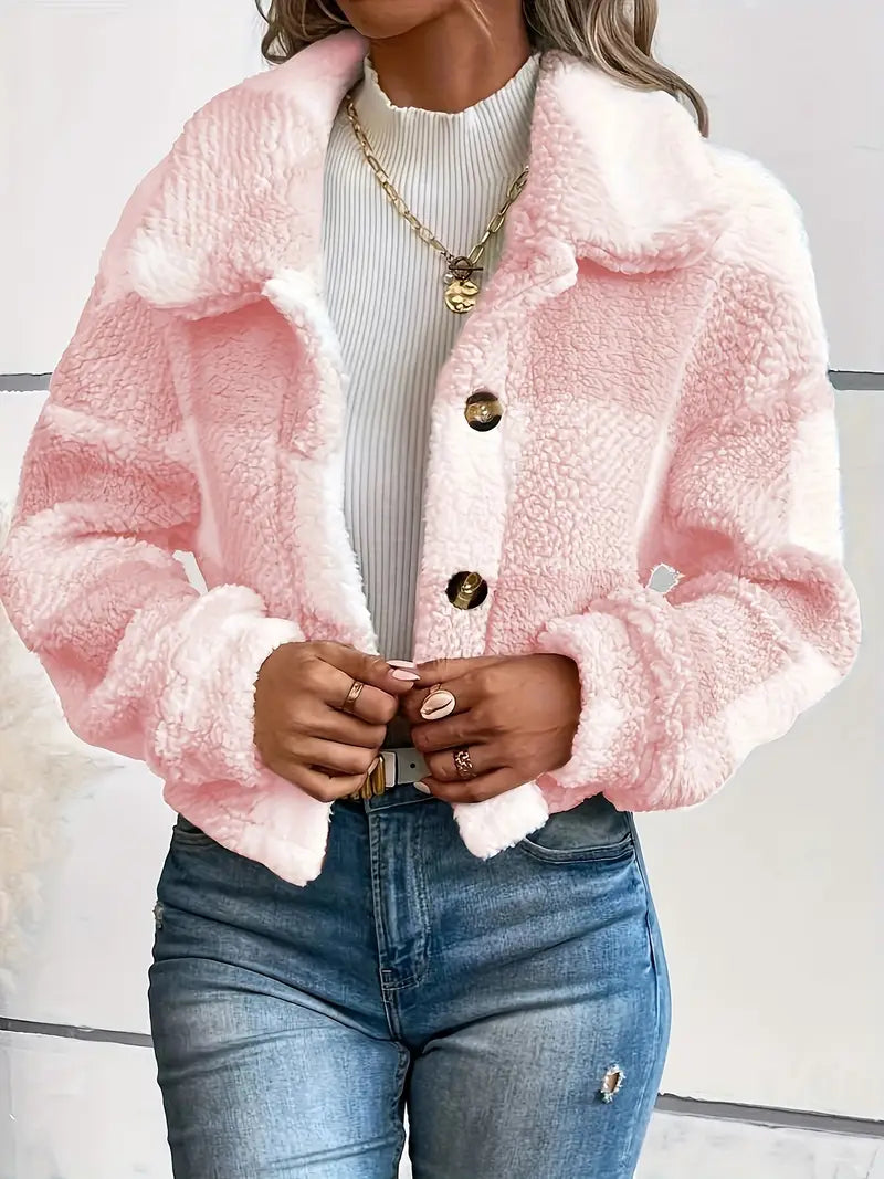 Plaid Pattern Jacket | Stöd bröstcancer