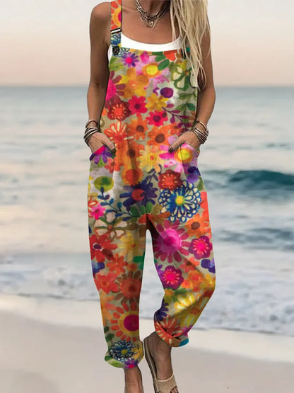 Roselithe™ - Jumpsuit med blommigt tryck