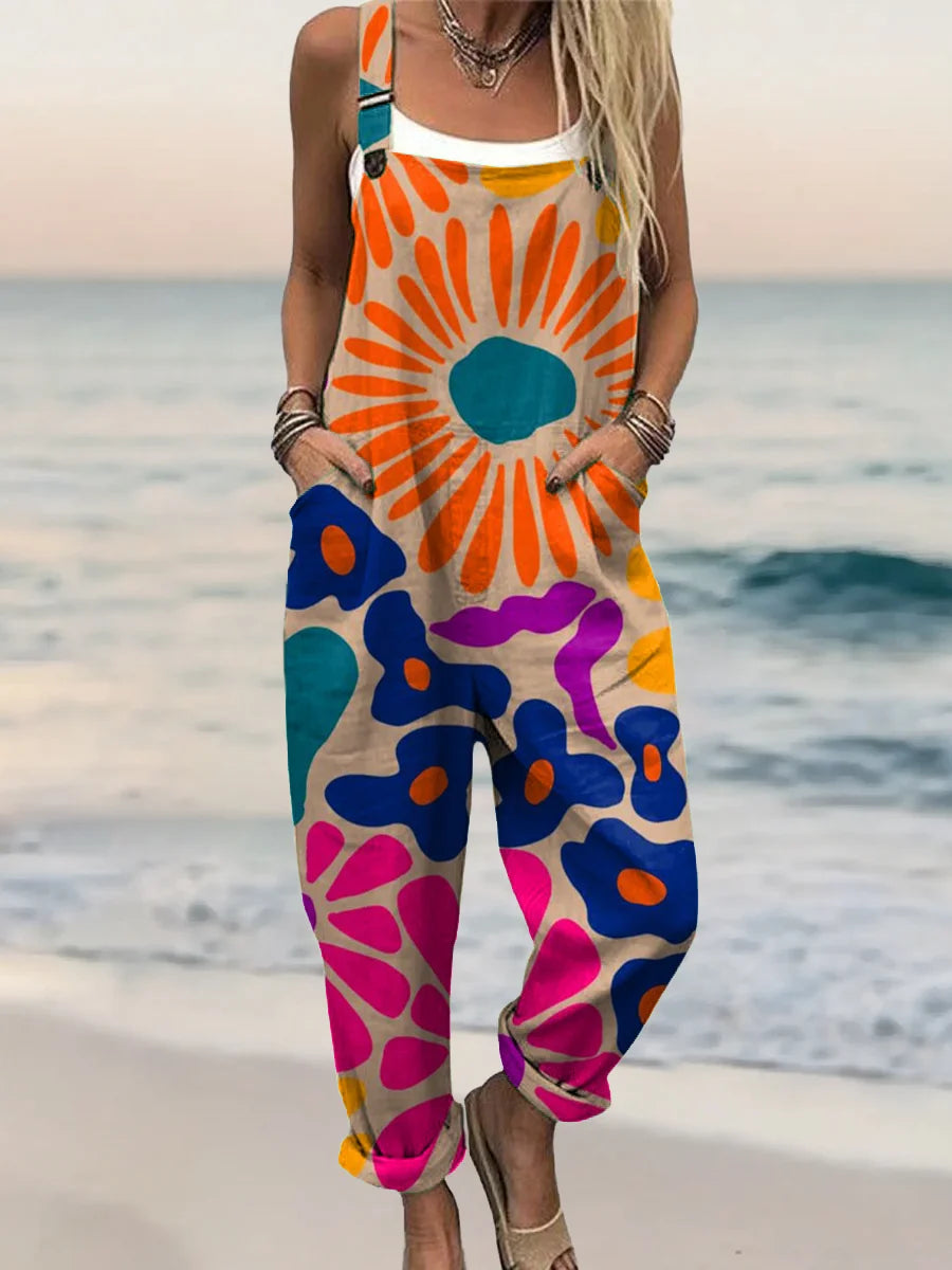 Roselithe™ - Jumpsuit med blommigt tryck