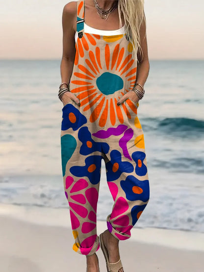 Roselithe™ - Jumpsuit med blommigt tryck