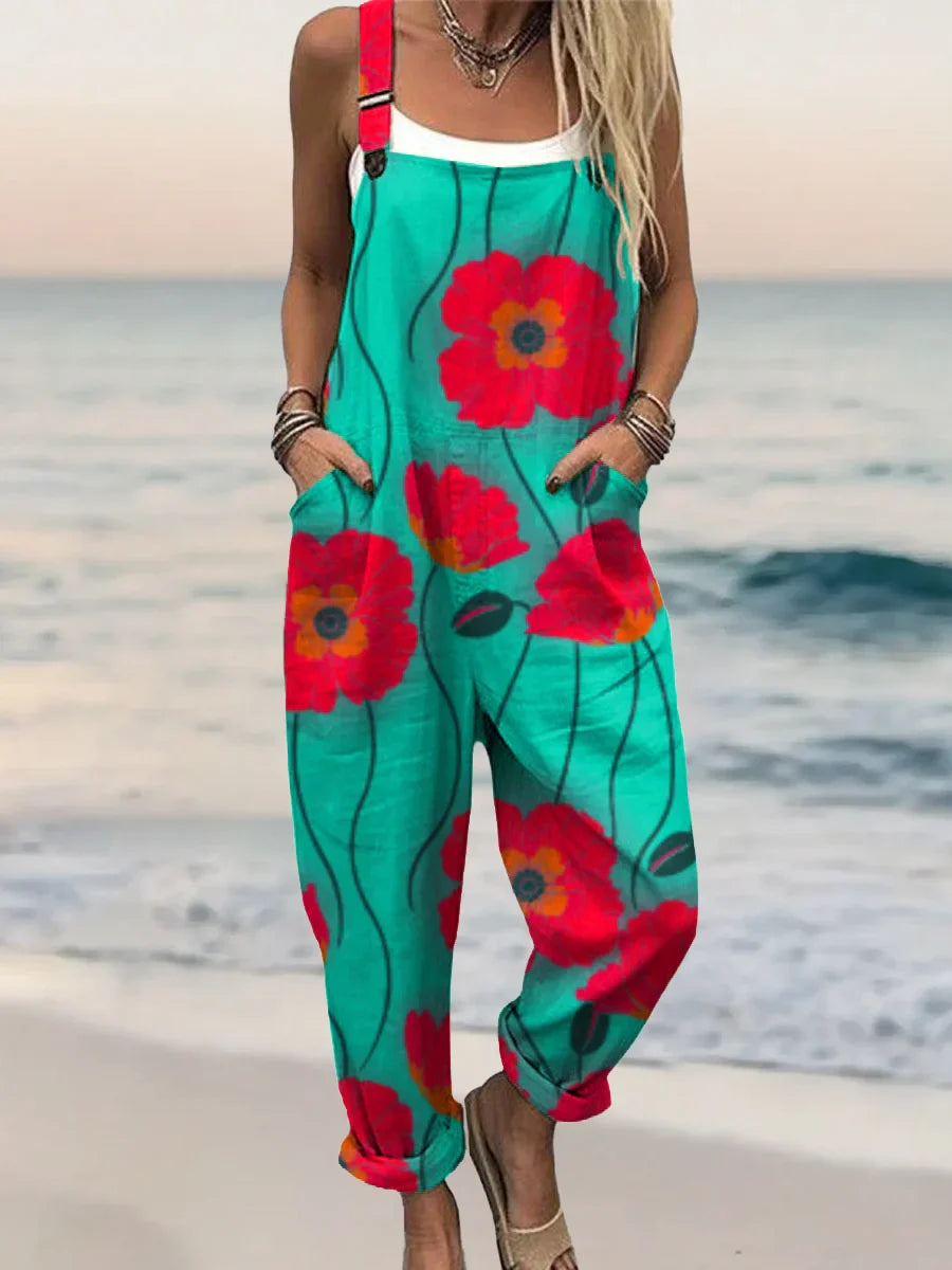 Roselithe™ - Jumpsuit med blommigt tryck