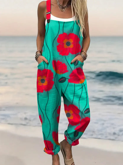 Roselithe™ - Jumpsuit med blommigt tryck