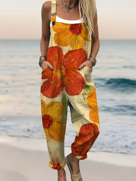 Roselithe™ - Jumpsuit med blommigt tryck