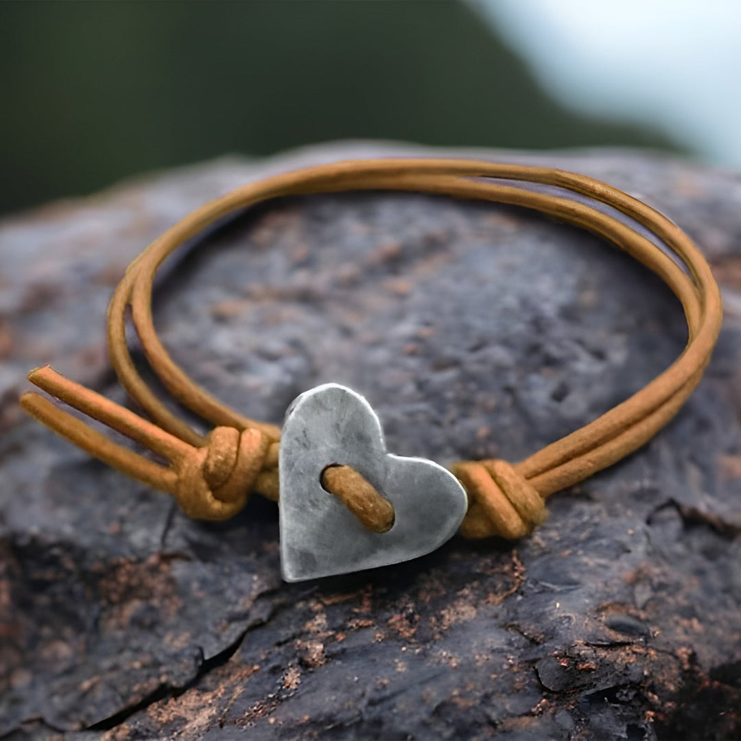 Vintage Heart Bracelet | Stöd bröstcancer