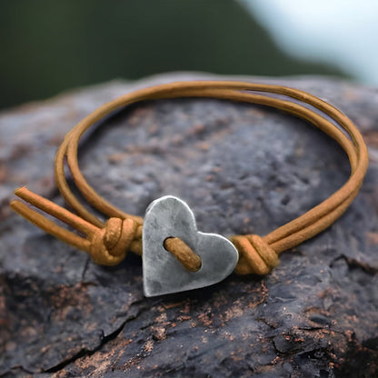 Vintage Heart Bracelet | Stöd bröstcancer